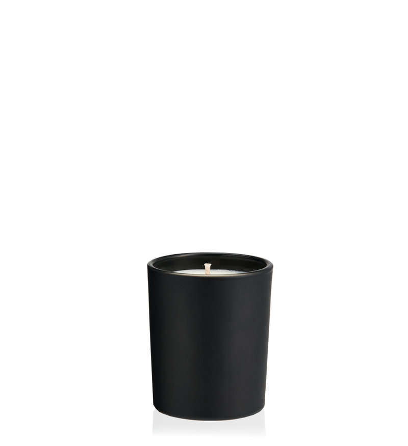 Mini Adamo (White Winter) Black Votive Candle (Unboxed) 75g